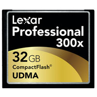 Lexar 32GB UDMA CF Card $170 US.