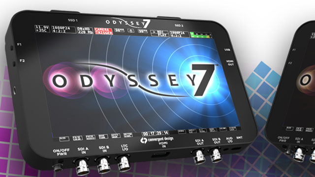 Odyssey 7 - next generation 7" field recorder + oled monitor