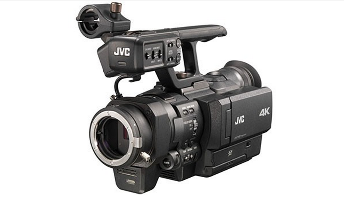 The 4K revolution continues: JVC GY-HMQ30 with Nikon F mount