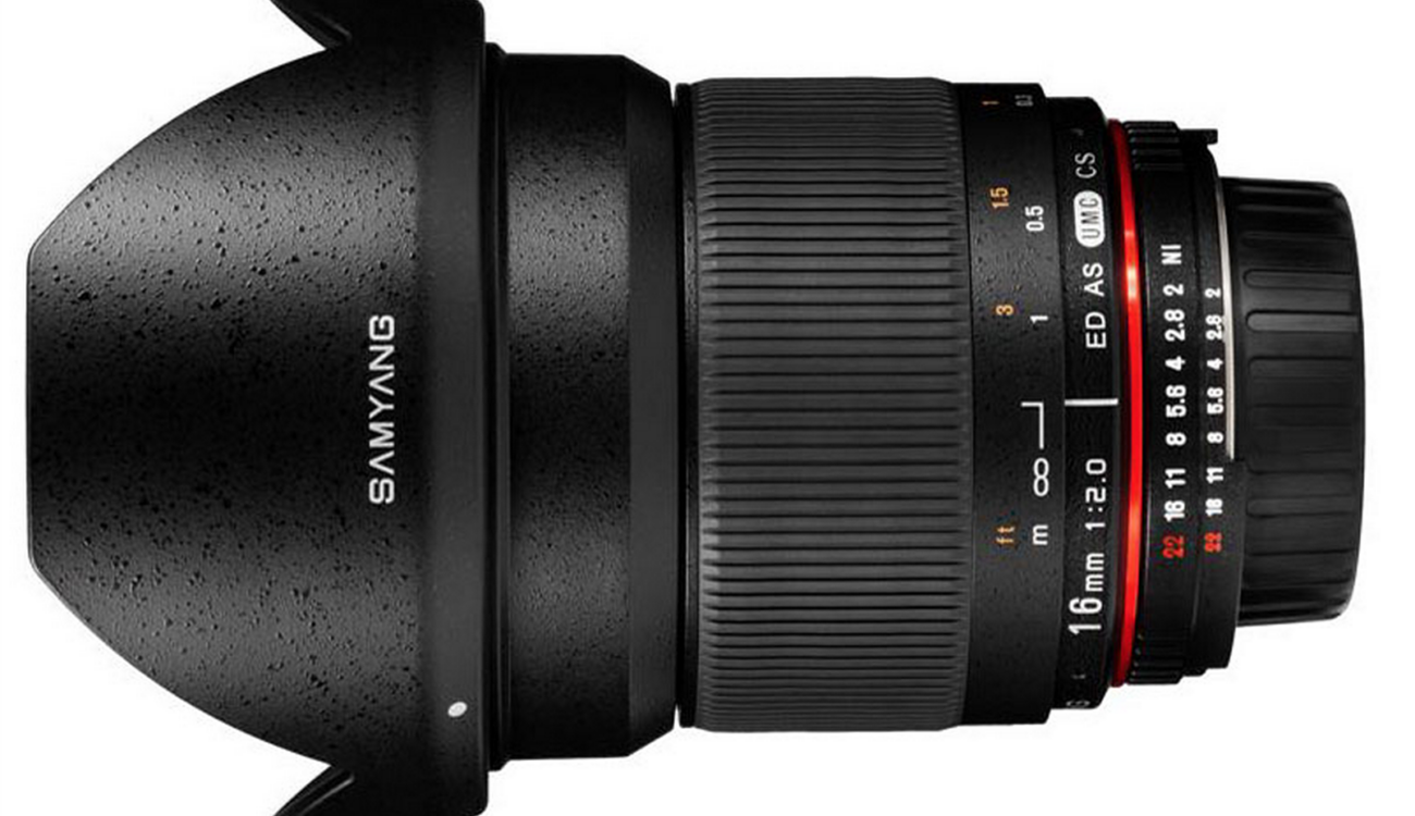 Samyang announce two new prime lenses: 16mm f/2.0 and 300mm f/6.3