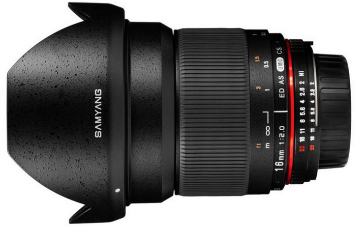 Samyang announce two new prime lenses: 16mm f/2.0 and 300mm f/6.3