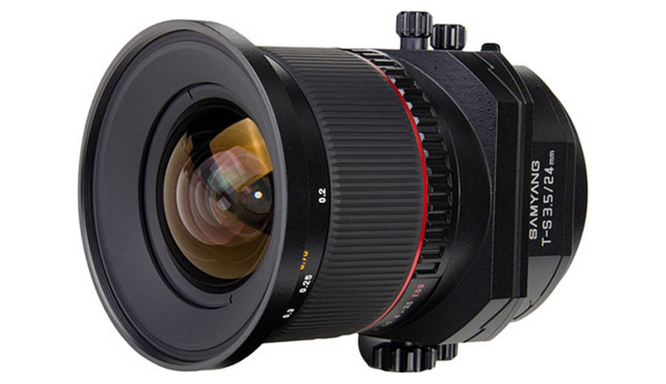 Samyang 24mm f/3.5 T-S - a budget friendly tilt shift lens