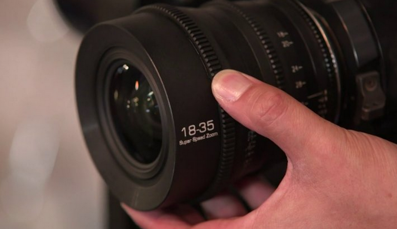 BIRTV 2013: G.L. Optics show off cinema converted Sigma 18-35mm F1.8 and Leica R Primes