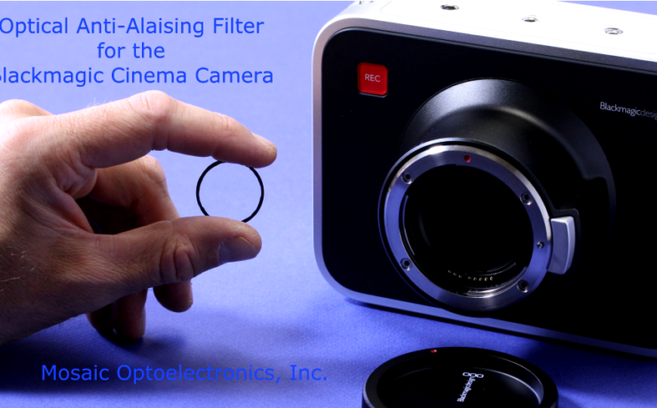 Anti-Aliasing Filter for Blackmagic Cinema Camera
