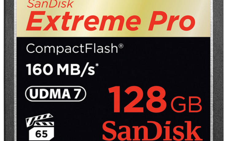 SanDisk Extreme Pro 160MB/s Compact Flash Cards