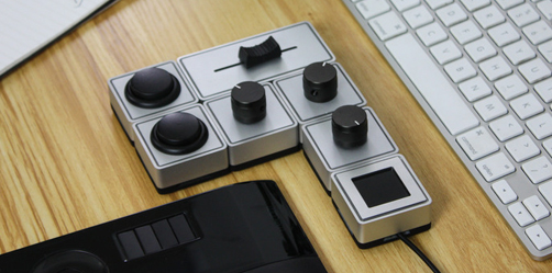 "Palette": Modular hardware palette for colour correction and editing