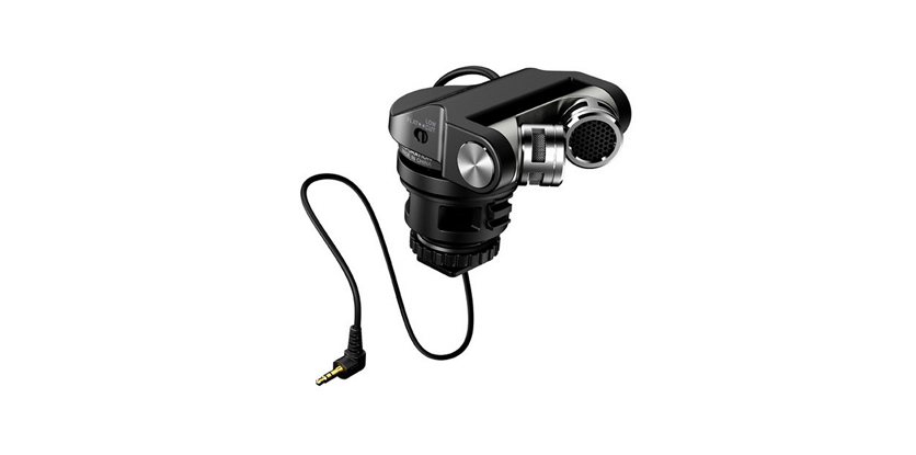 Tascam TM 2X - On board Condenser Microphone for DSLRs
