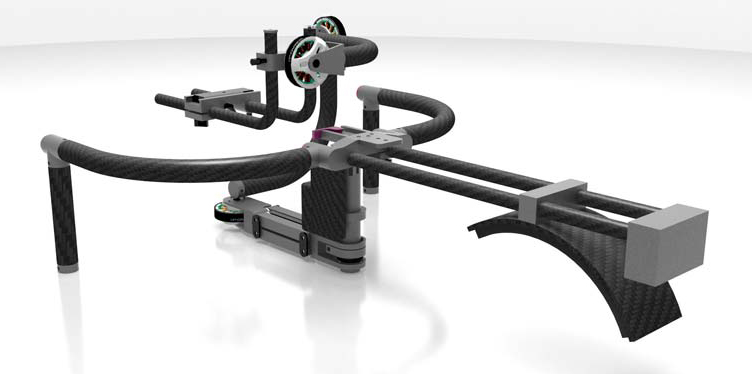 ShadowCam S5 - Gyro Camera Stabilizer as a shoulder rig