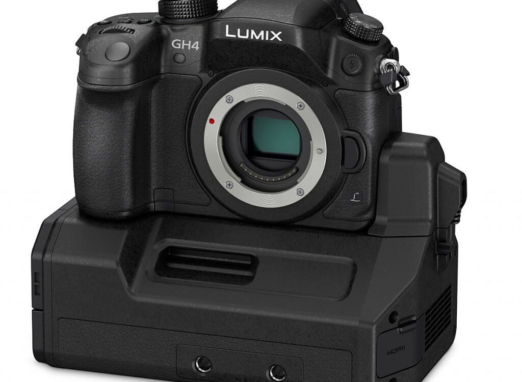 Panasonic GH4 - shoots 4K, 10bit via XLR/SDI unit, mind: blown