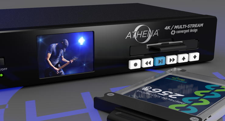 NAB 2014 - Convergent Design Athena 4K/Multi-Stream Player/Recorder Encoder/Decoder