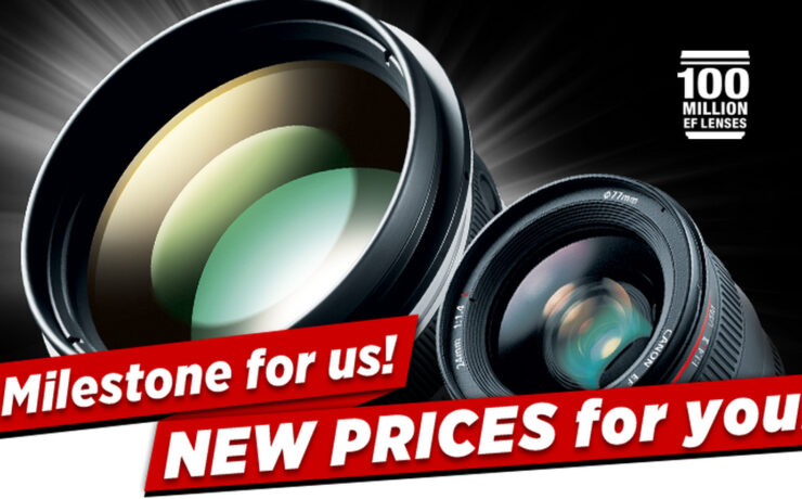 Canon significantly reduces prices on selected lenses