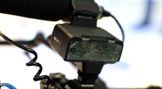 Sony XLR-K2M - New XLR Module for the A7S removes hot shoe lead