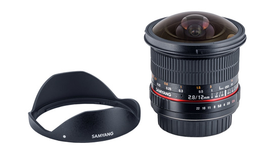Samyang 12mm Fish Eye for Full Frame Cameras