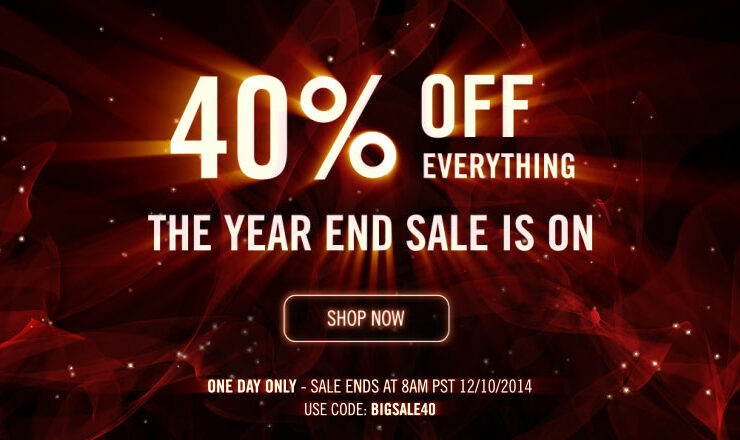 Red Giant 40% off everything for 24 hours