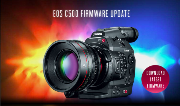 Price drop for Canon C500 & C100, firmware update