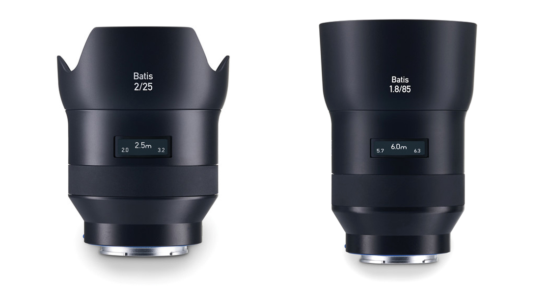 Zeiss Batis - world's first PMOLED lenses available for pre-order
