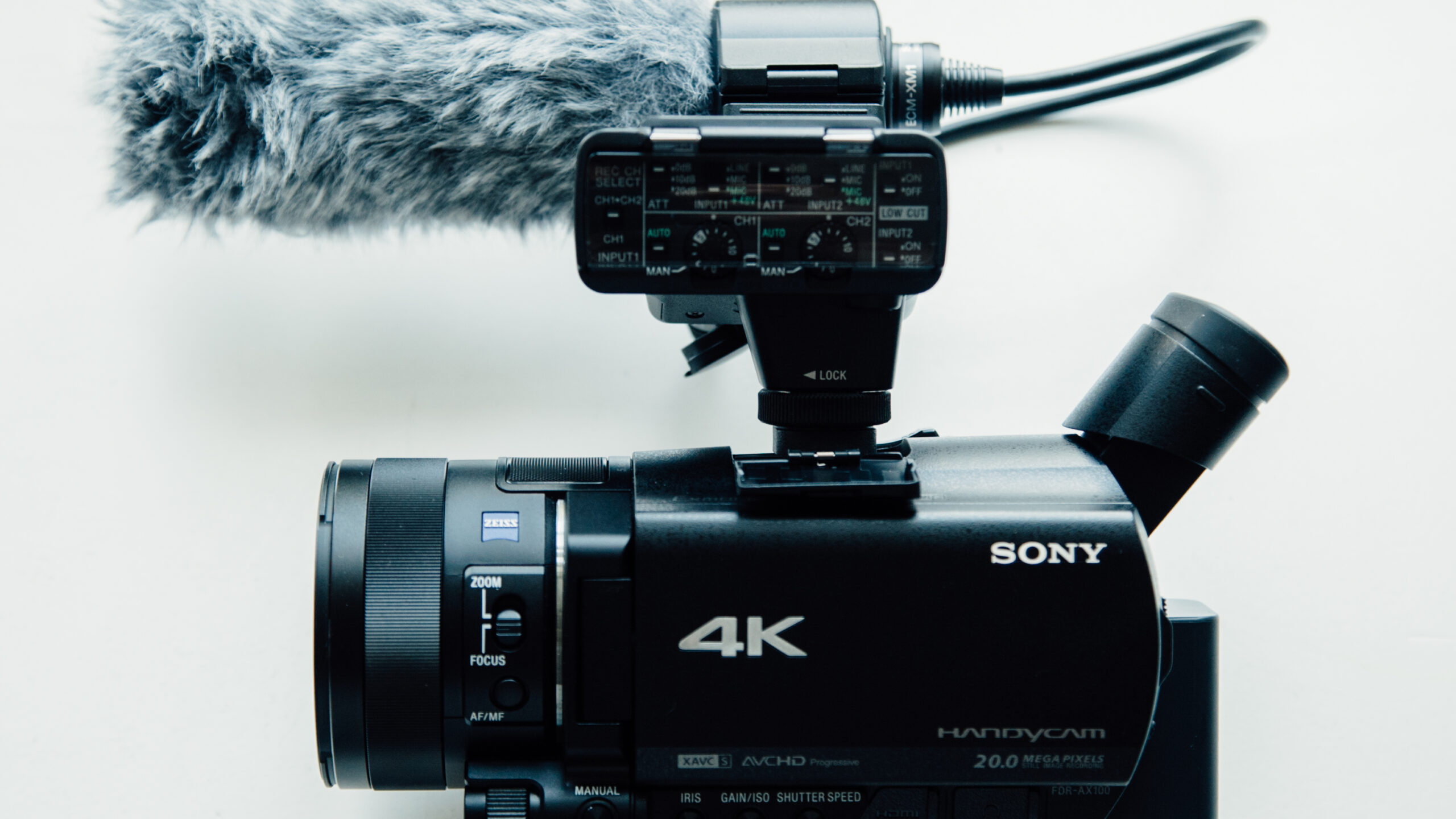 Caméra 4K portable, Caméscope 4K, Handycam FDR-AX100E