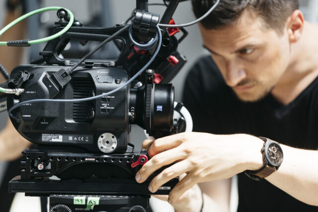 Sony FS7 with a ZEISS Batis lens, operated by Nino Leitner