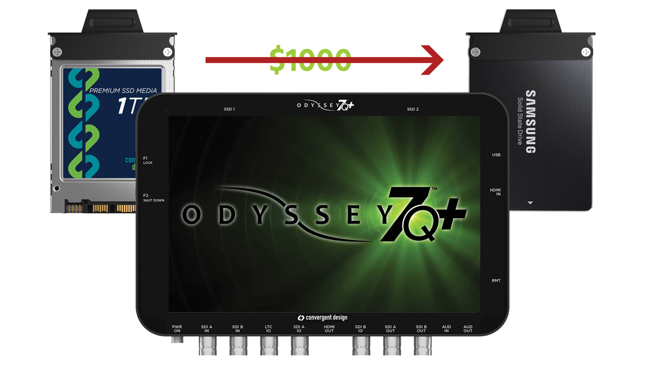 Odyssey7Q+ SSD Price: Firmware Update Unlocks $1.000 Cheaper Recording Media