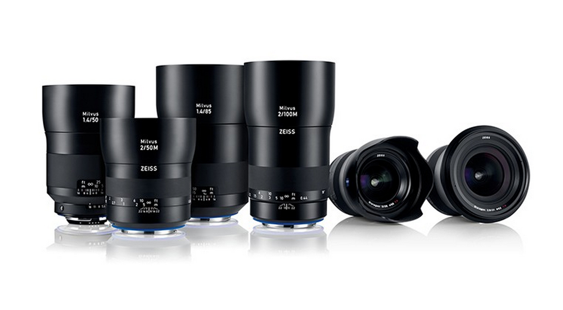 Zeiss Milvus - New Lens Line for Canon and Nikon Mount