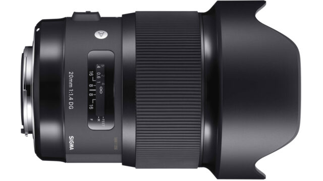 Sigma 20mm f/1.4 DG HSM Art Lens