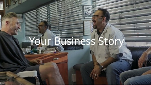 Your Business Story Landing Page