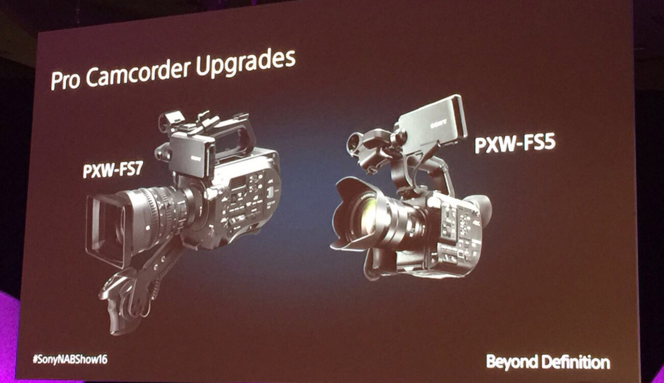 Sony Announces: New FS5 Firmware Update, AXS-R6 Recorder, New Compact Camera