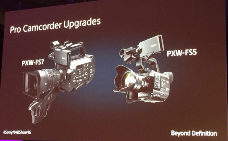 Sony Announces: New FS5 Firmware Update, AXS-R6 Recorder, New Compact Camera