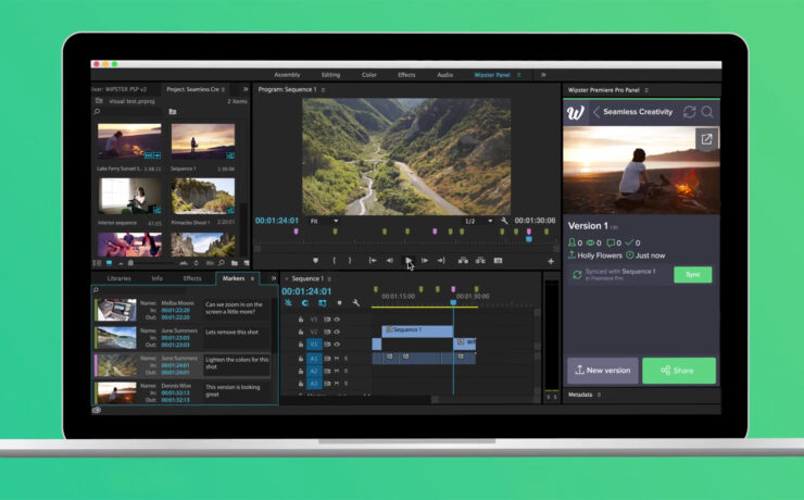 wipster.io Announces Full Integration With Premiere Pro