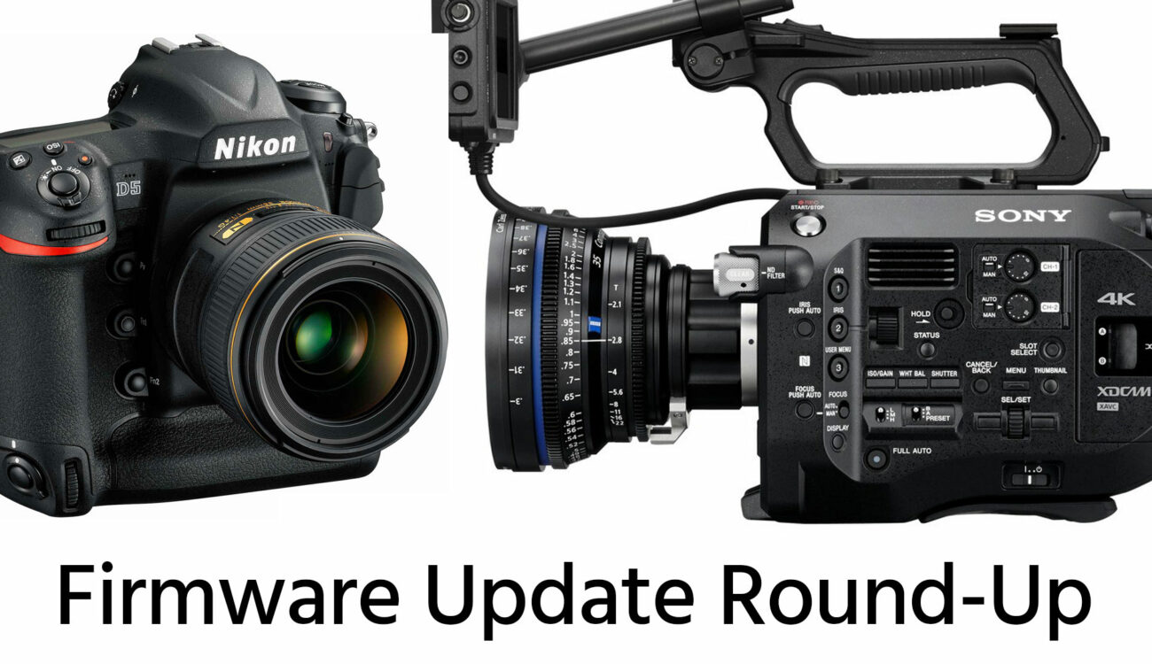 Firmware Update Round-Up: Nikon D5 v1.10, Sony FS7 v4.0