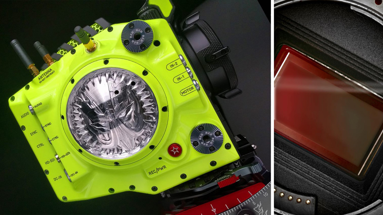 New RED Helium 8K Sensor and Michael Bay's Custom Camera