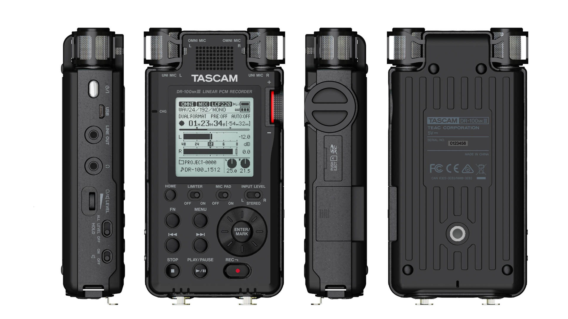 Tascam DR-100 Mk III Linear PCM Recorder Released | CineD