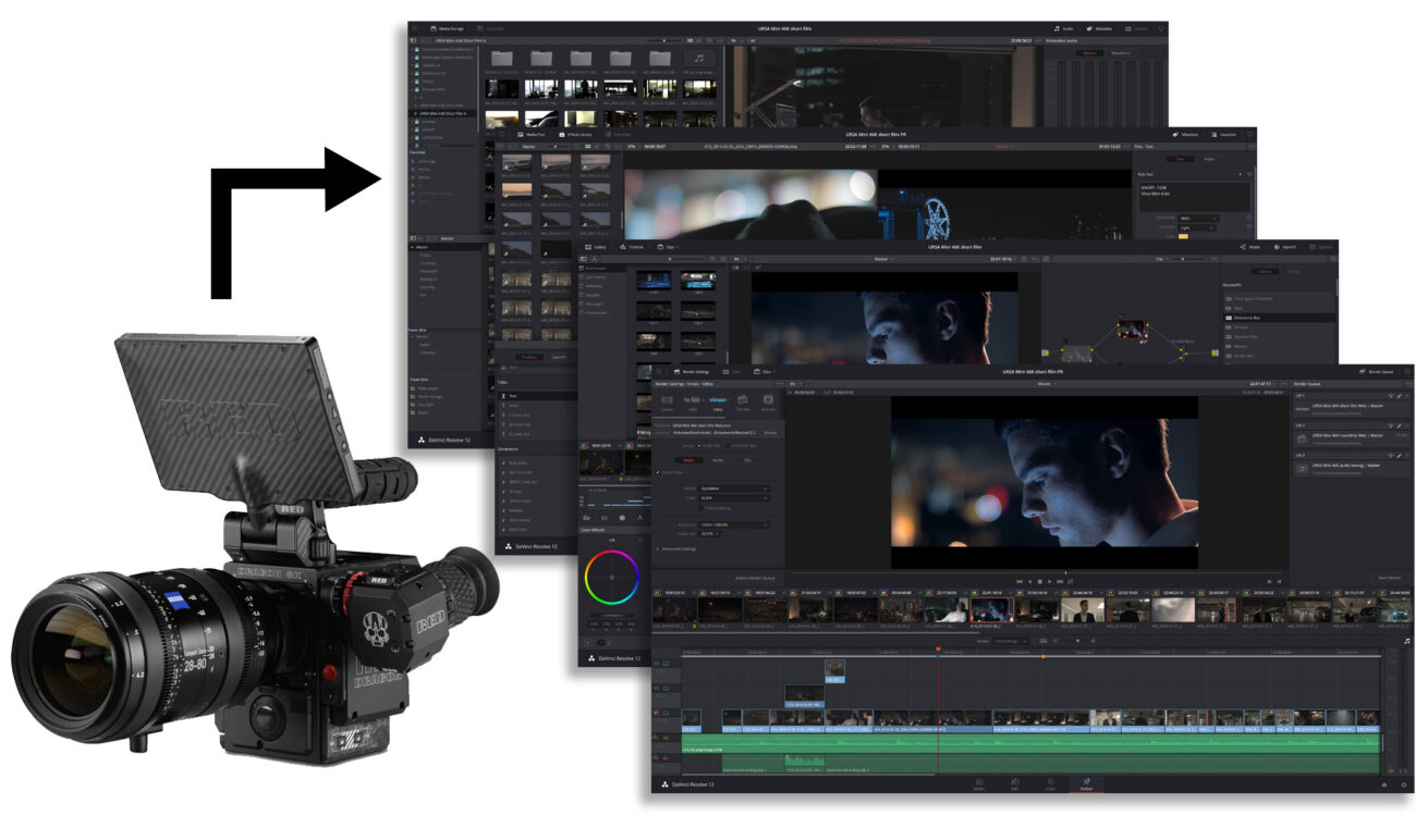 davinci resolve editing workflow