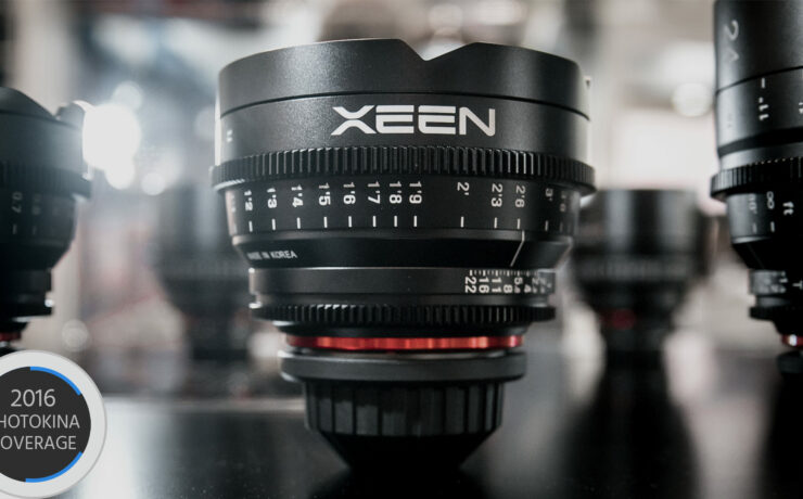 Xeen 16mm T2.6 - Samyang Further Expands Cine Lens Lineup