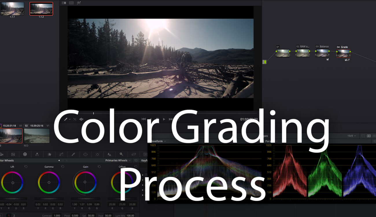 Color Grading Process - Get Started in DaVinci Resolve Part 2