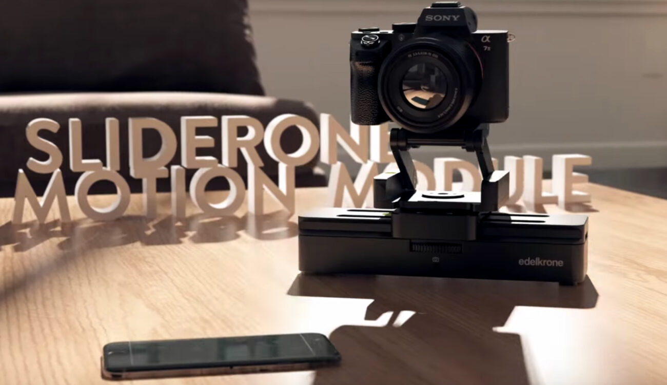 Edelkrone Motion Module Adds iOS Control to the SliderONE