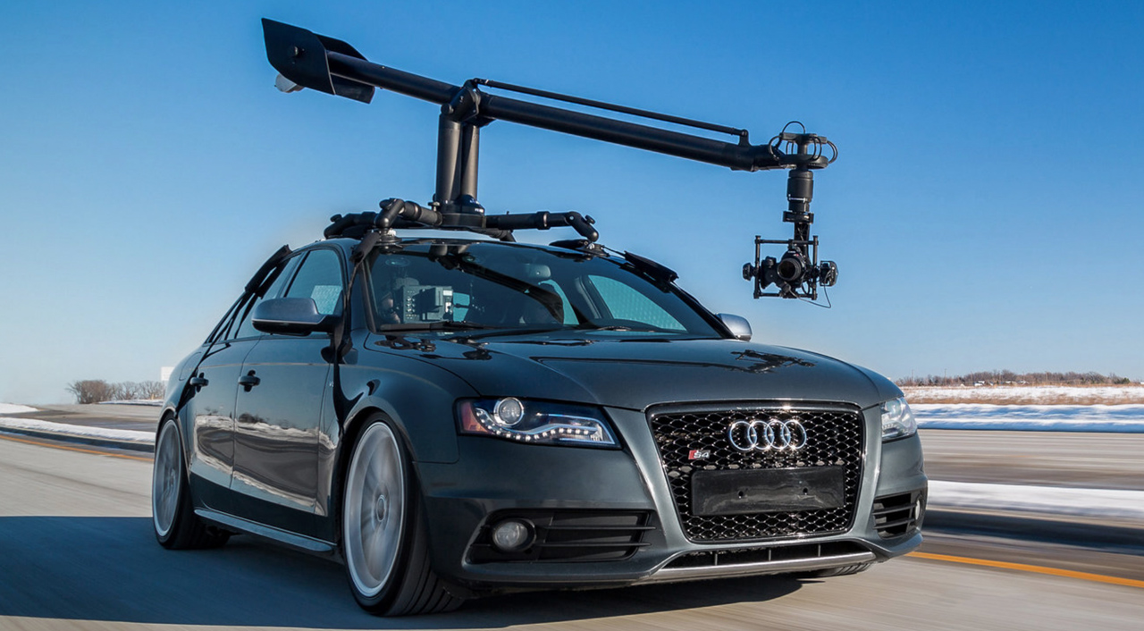 MotoCrane - World's First Universal Automotive Camera Crane System