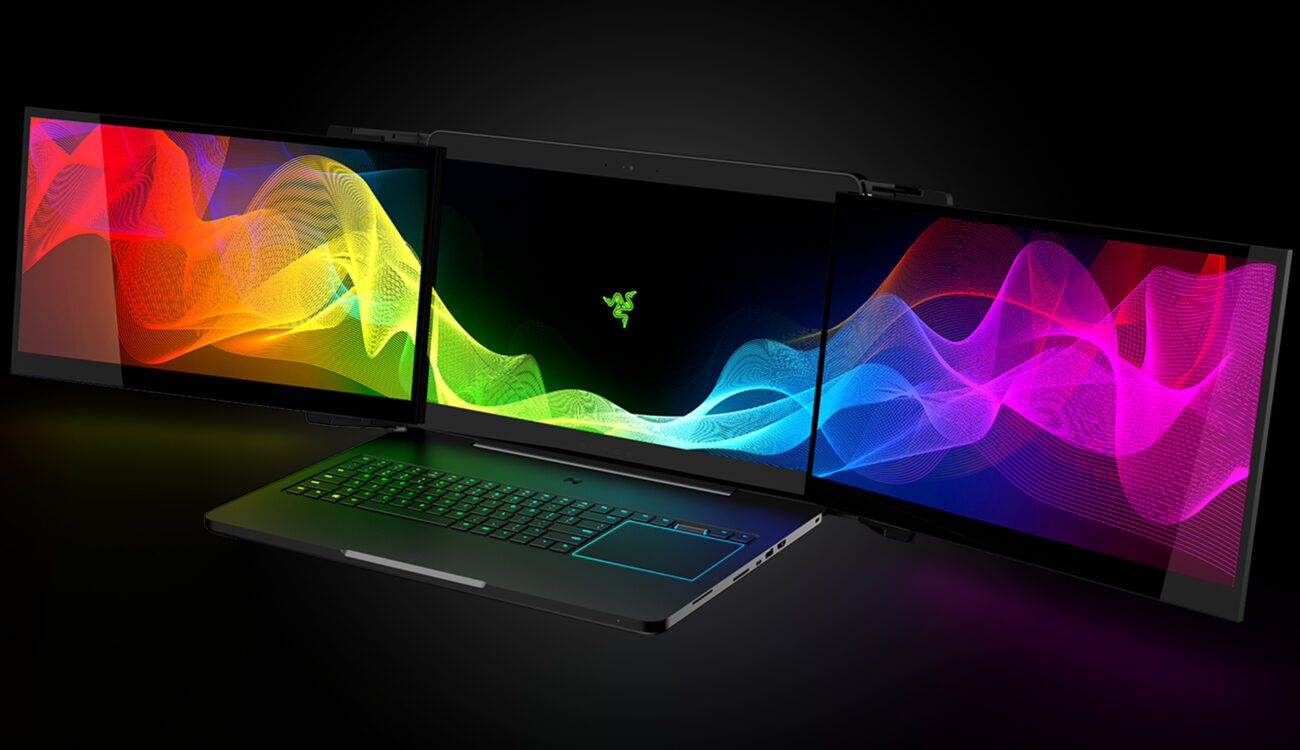 Razer Project Valerie - 3-Screen Laptop with 12K Resolution