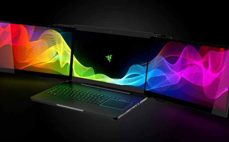 Razer Project Valerie - 3-Screen Laptop with 12K Resolution