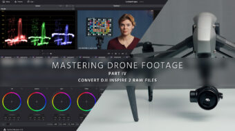 Convert Inspire 2 Raw Files & Grade D-Log - Mastering Drone Footage - PART 4