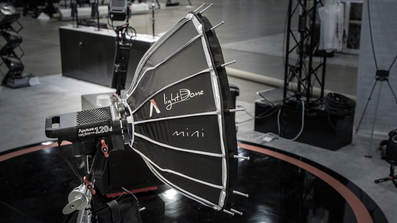 Light Dome Mini and Spacelight - New Aputure Light Storm Accessories ...