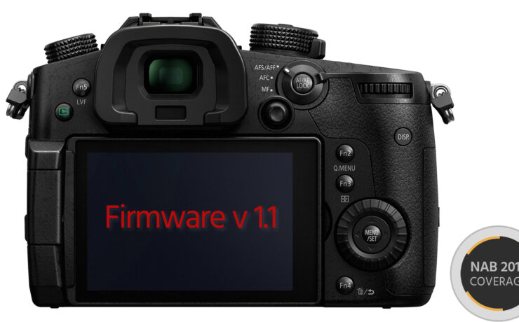 Firmware v1.1 for Panasonic GH5 Enables 10-Bit 4:2:2 FullHD Video