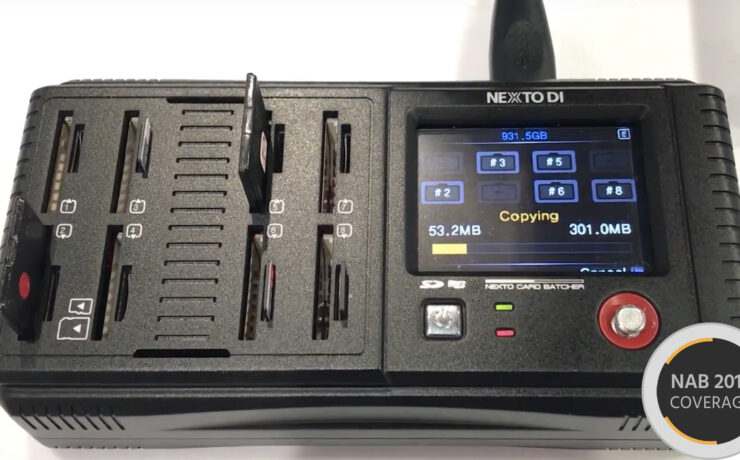 NEXTO DI NCB-20 Card Batcher - Simple Backup of All Your Media