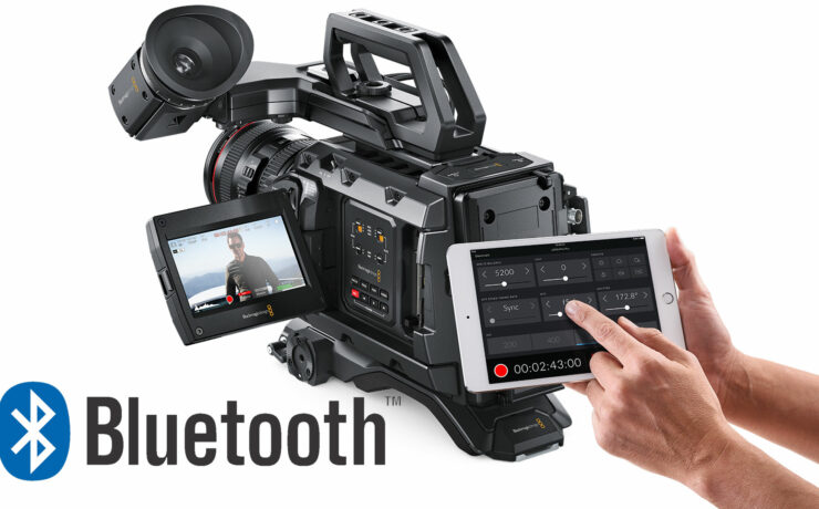 Blackmagic Enable Bluetooth Camera Control In Firmware 4.4 Update