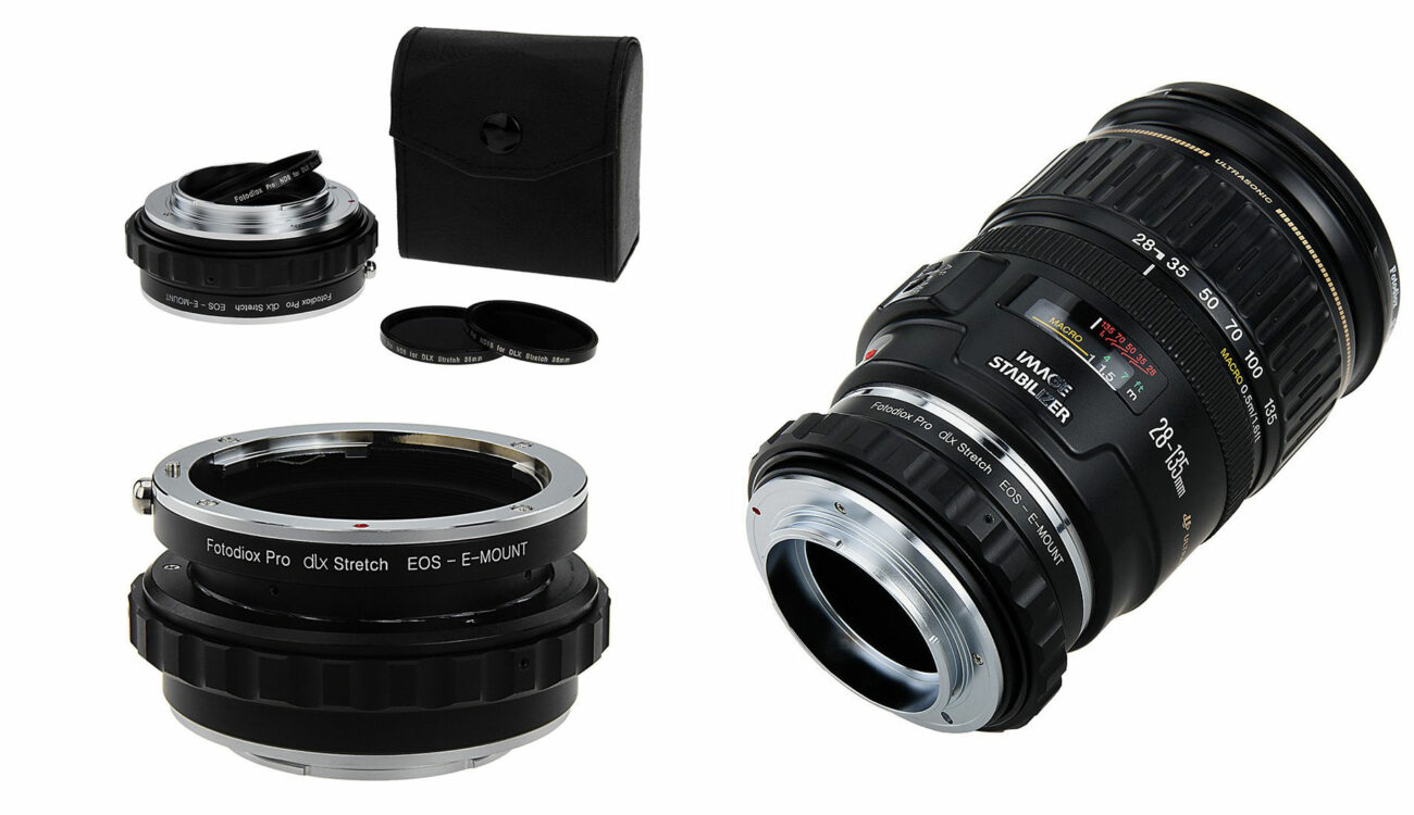 Fotodiox DLX Stretch Adapter - ND Filter, Macro and Aperture Control in One