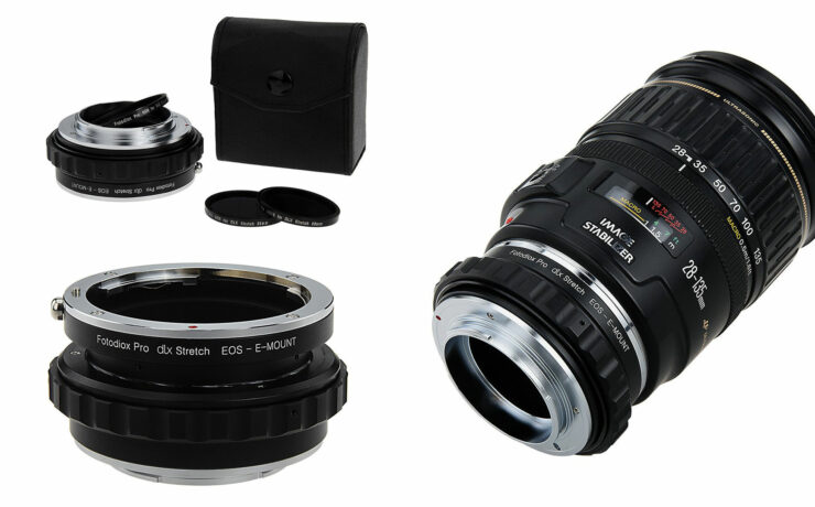 Fotodiox DLX Stretch Adapter - ND Filter, Macro and Aperture Control in One
