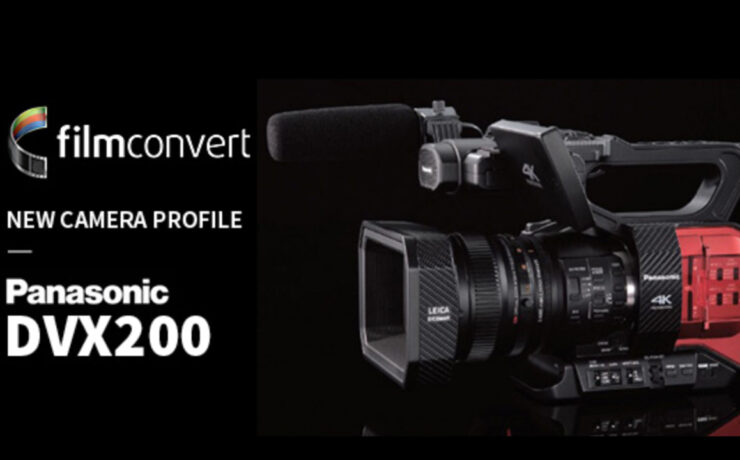 Filmconvert Adds Profile for the Panasonic DVX200