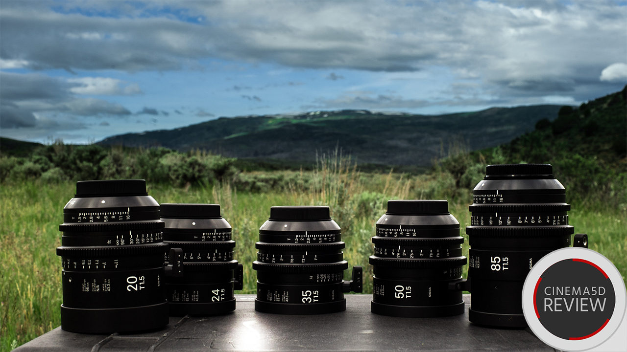 Sigma Cinema Primes - A Hands-on Review in the Field