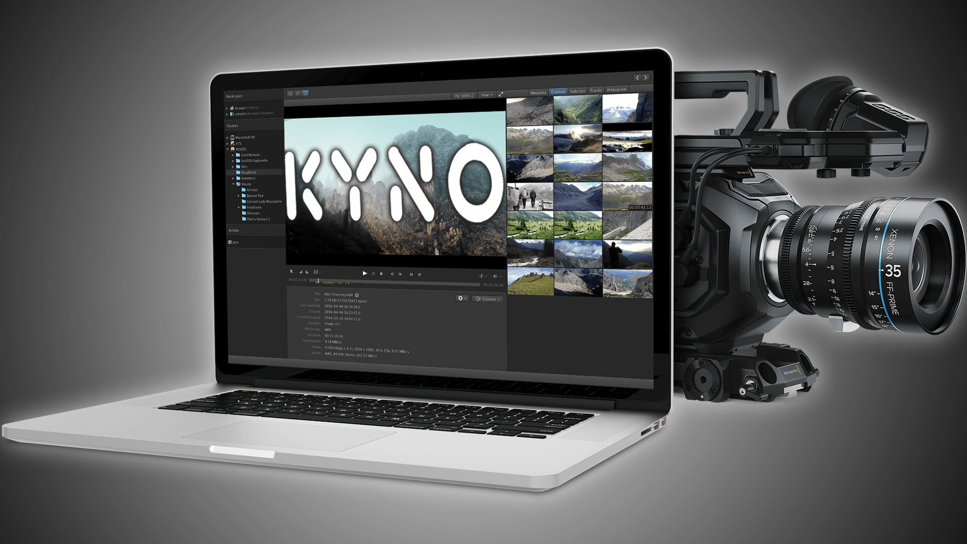 Kyno 1.3アップデート