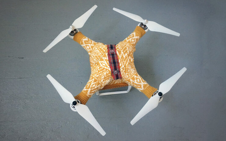 This Drone Sweater Will Keep Your Drone Warm and Huggable
